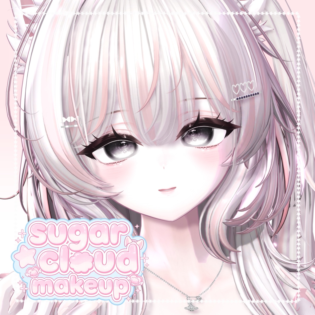 [ Mayo/まよ ] ♥Sugar Cloud♥ Makeup Texture