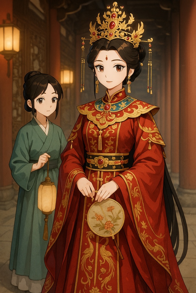 高傲的皇后伪装女奴被大将军娶为小妾下克上