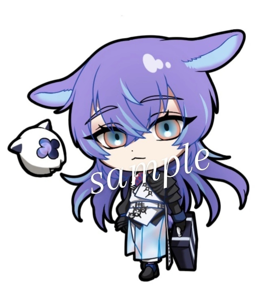 【非公式 二次創作】MECHATU-A ケモ耳ステッカー