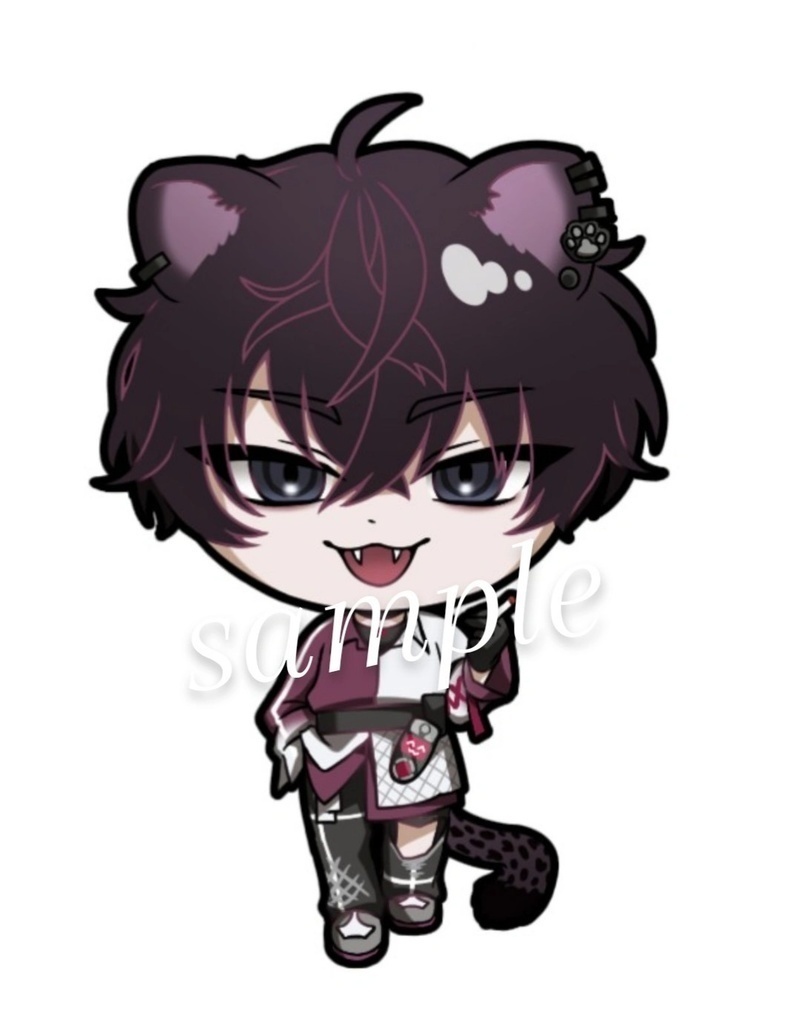 【非公式 二次創作】MECHATU-A ケモ耳ステッカー