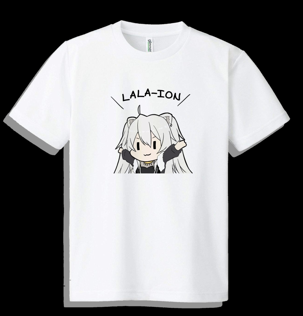 【非公式】ドライメッシュTシャツ 獅白ぼたん 【SDTシャツ】