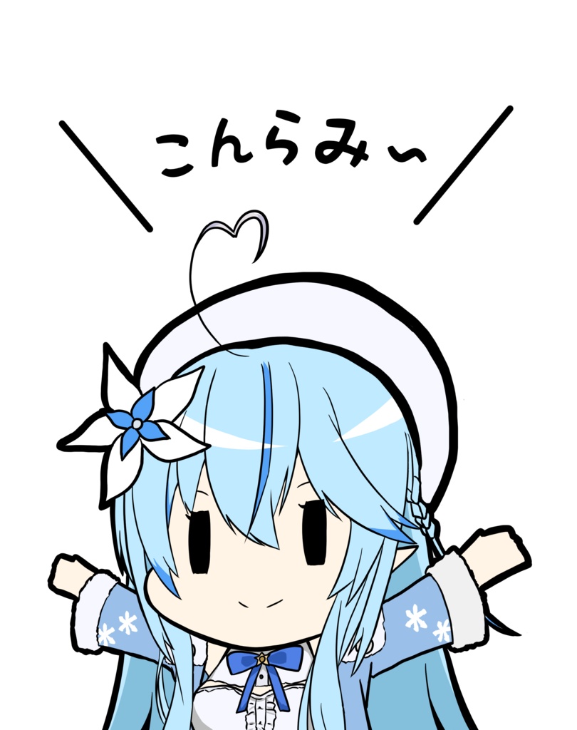 【非公式】ドライメッシュTシャツ 雪花ラミィ【SDTシャツ】