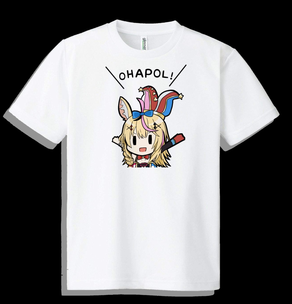 【非公式】ドライメッシュTシャツ　尾丸ポルカ　【SDTシャツ】