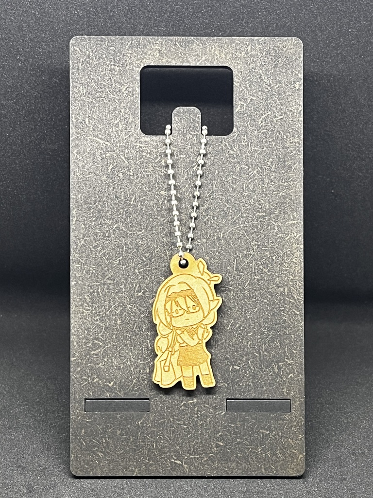 【非公式】ブルーアーカイブ ゲヘナ風紀委員会【木材キーホルダー】