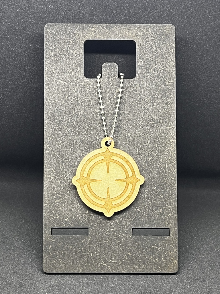 【非公式】ブルーアーカイブ ゲーム開発部【木材キーホルダー】