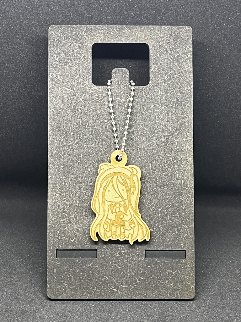 【非公式】ブルーアーカイブ ゲーム開発部【木材キーホルダー】