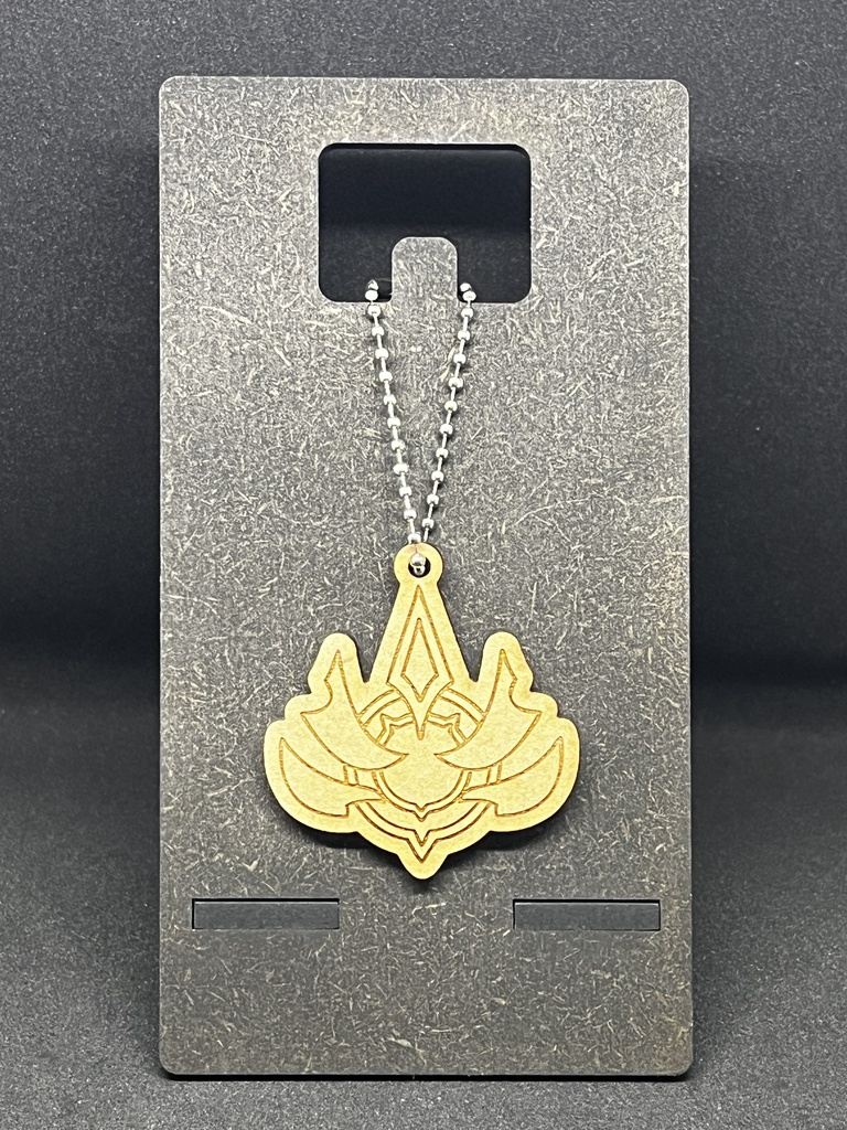 【非公式】ブルーアーカイブ 温泉開発部【木材キーホルダー】