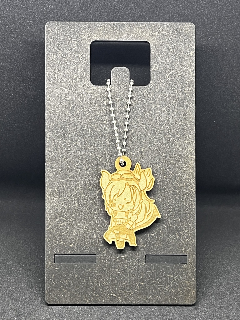 【非公式】ブルーアーカイブ 温泉開発部【木材キーホルダー】