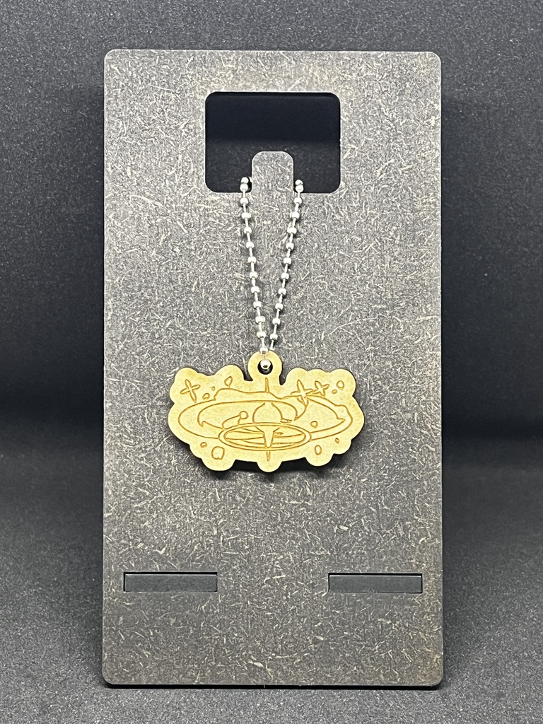 【非公式】ブルーアーカイブ ティーパーティー【木材キーホルダー】