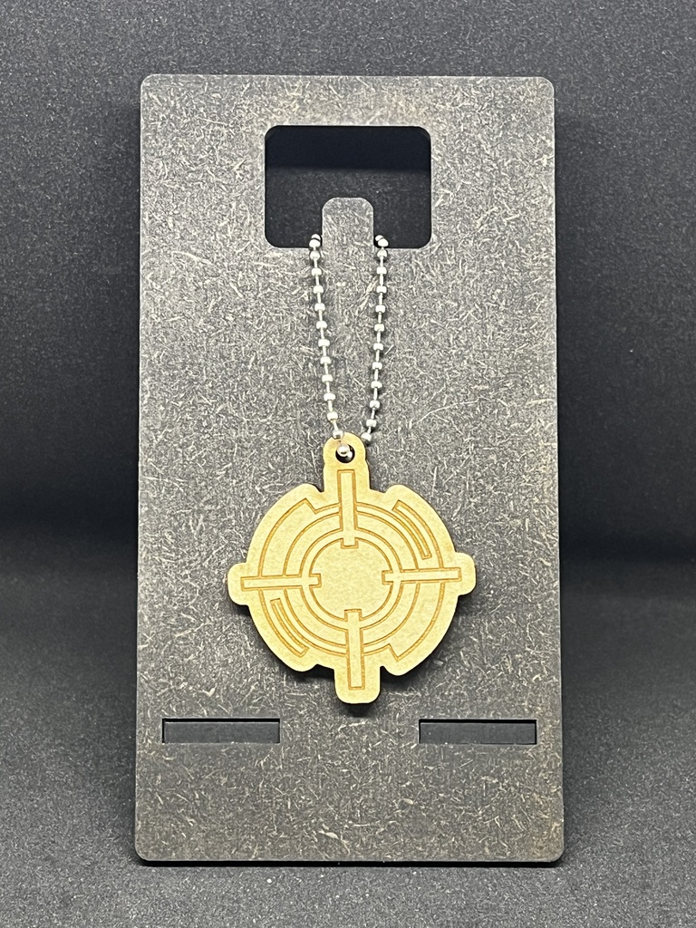 【非公式】ブルーアーカイブ C&C【木材キーホルダー】