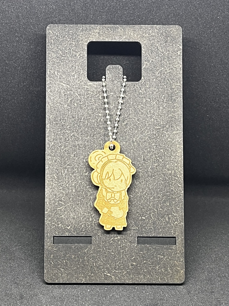 【非公式】ブルーアーカイブ C&C【木材キーホルダー】