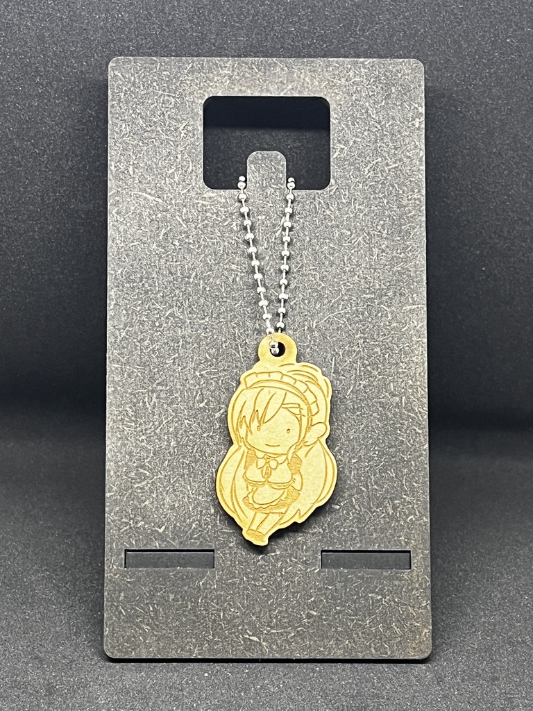 【非公式】ブルーアーカイブ C&C【木材キーホルダー】