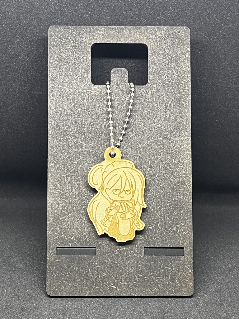 【非公式】ブルーアーカイブ C&C【木材キーホルダー】