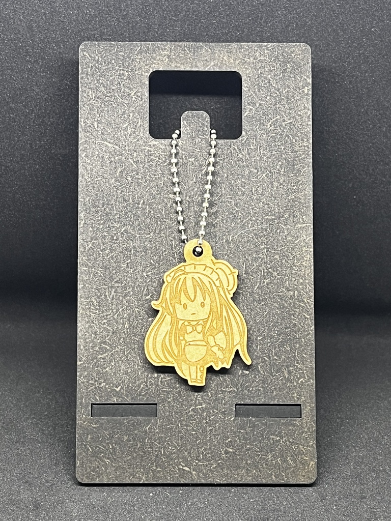 【非公式】ブルーアーカイブ C&C【木材キーホルダー】