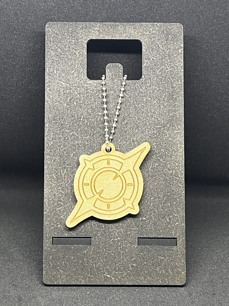 【非公式】ブルーアーカイブ ヴェリタス【木材キーホルダー】