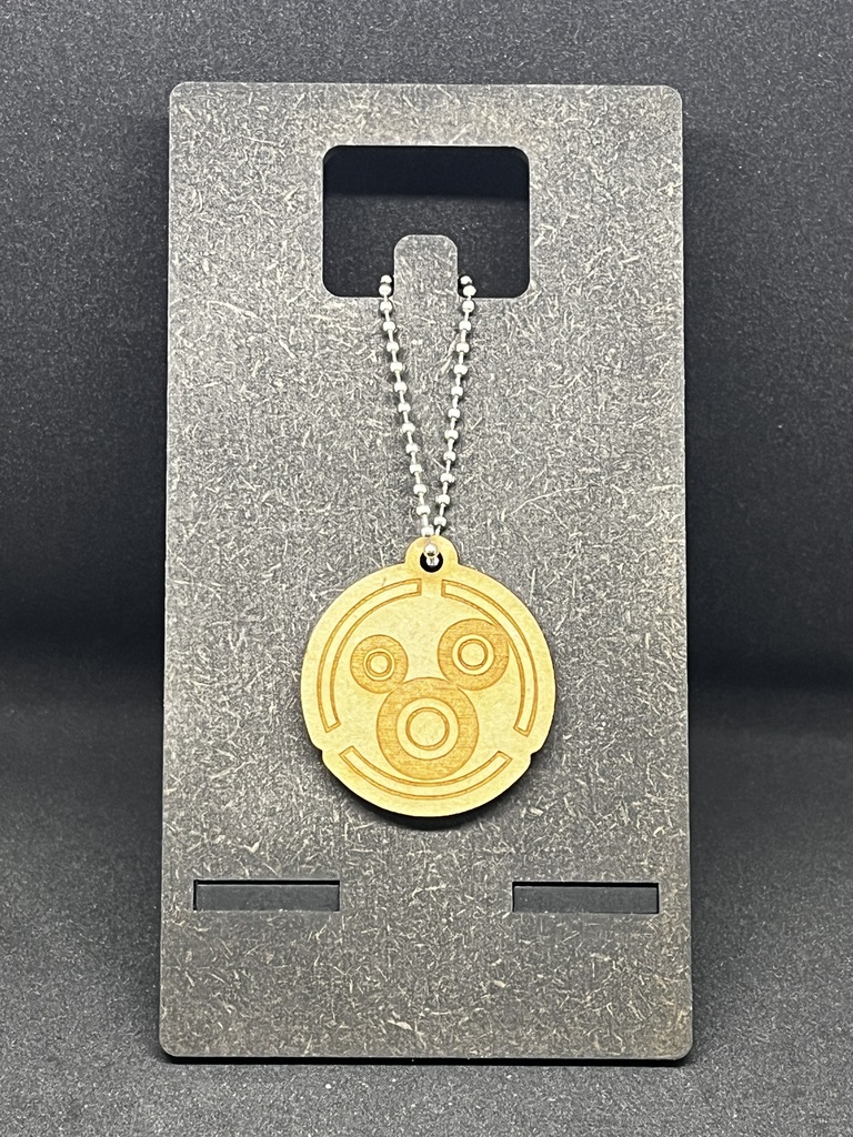 【非公式】ブルーアーカイブ ヴェリタス【木材キーホルダー】