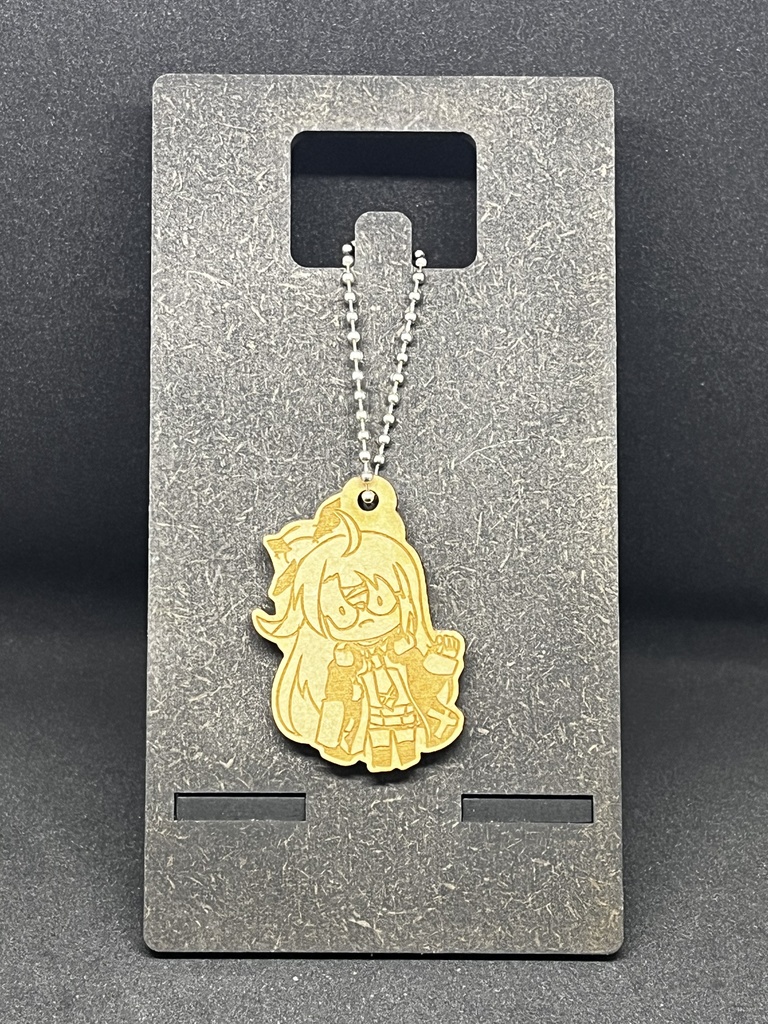 【非公式】ブルーアーカイブ ヴェリタス【木材キーホルダー】