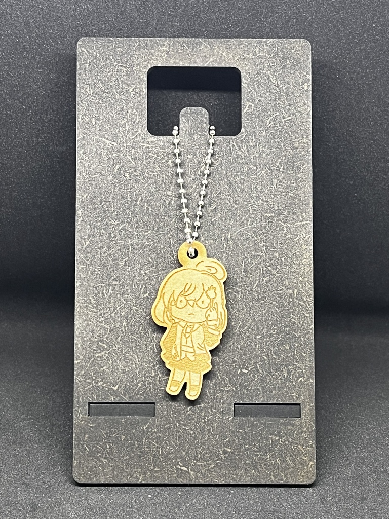 【非公式】ブルーアーカイブ ヴェリタス【木材キーホルダー】