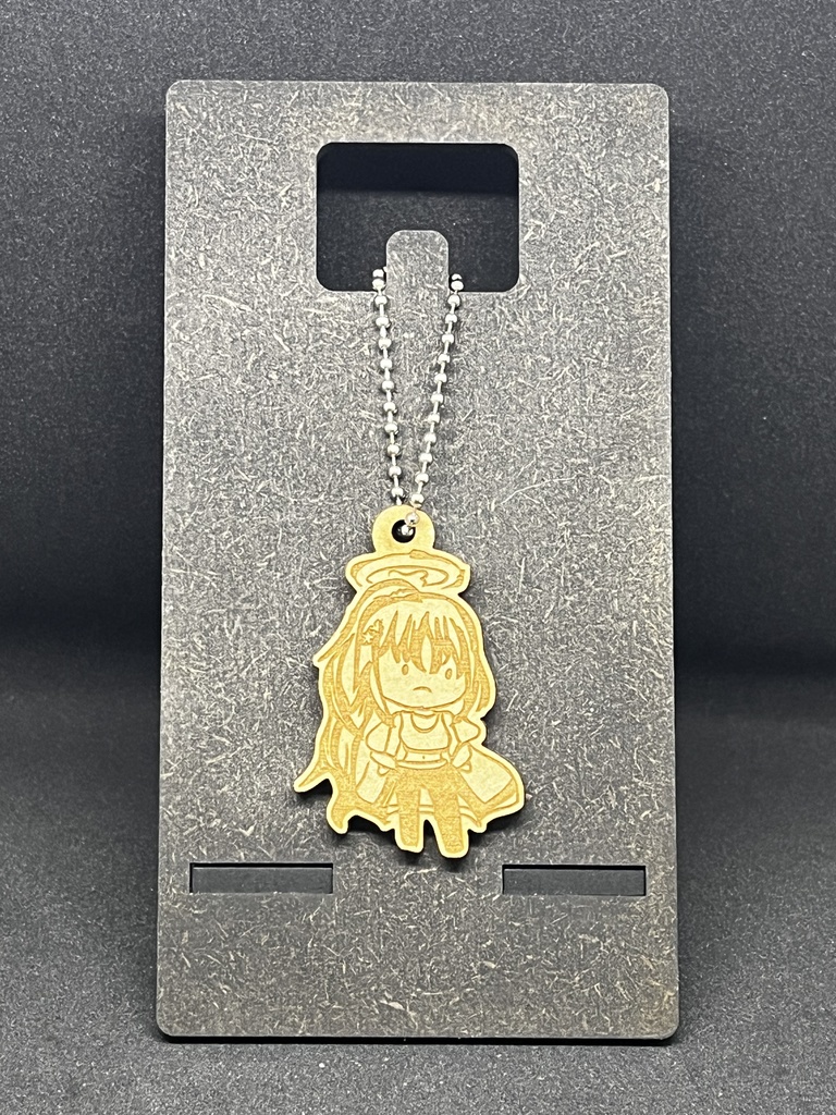 【非公式】ブルーアーカイブ トレーニング部【木材キーホルダー】