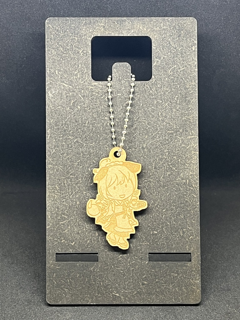 【非公式】ブルーアーカイブ お祭り運営委員会【木材キーホルダー】