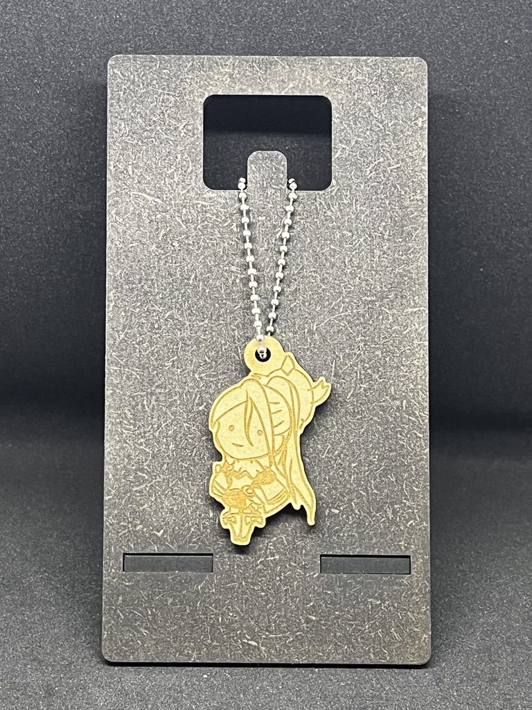 【非公式】ブルーアーカイブ お祭り運営委員会【木材キーホルダー】