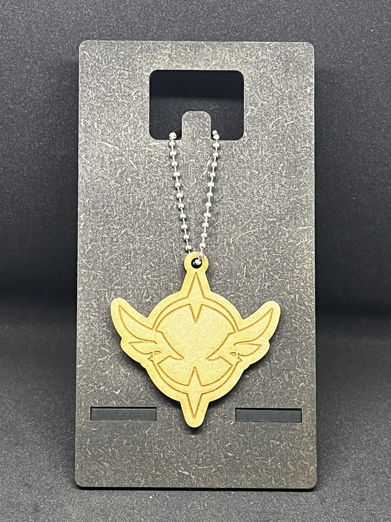 【非公式】ブルーアーカイブ お祭り運営委員会【木材キーホルダー】