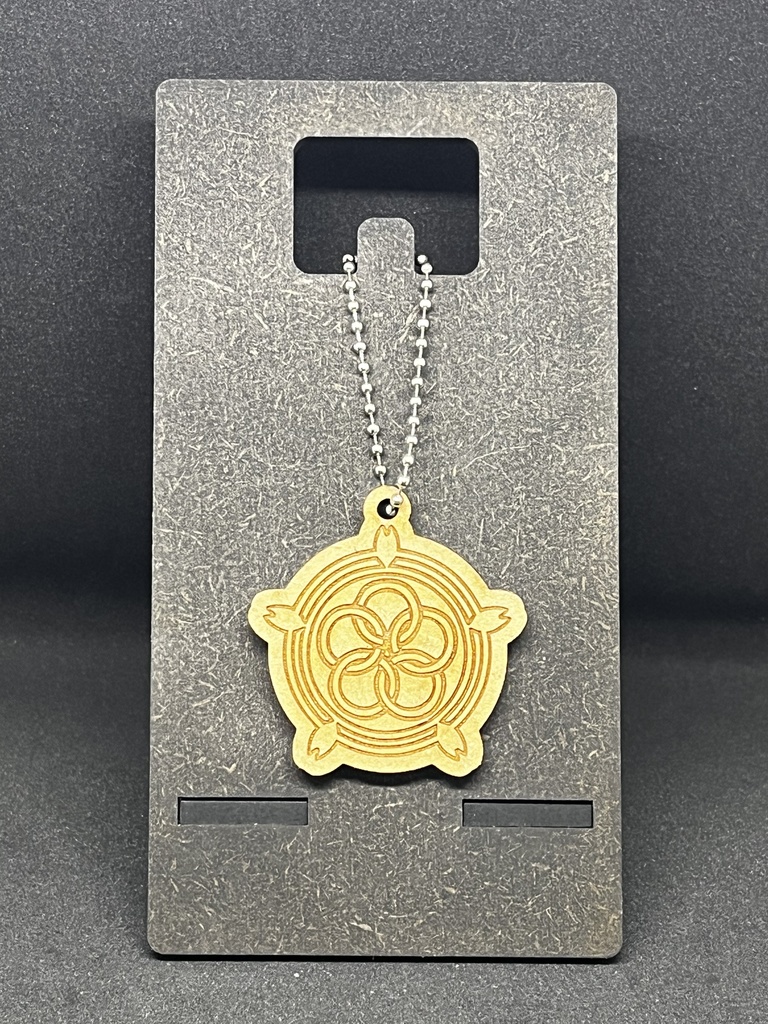 【非公式】ブルーアーカイブ 修行部【木材キーホルダー】