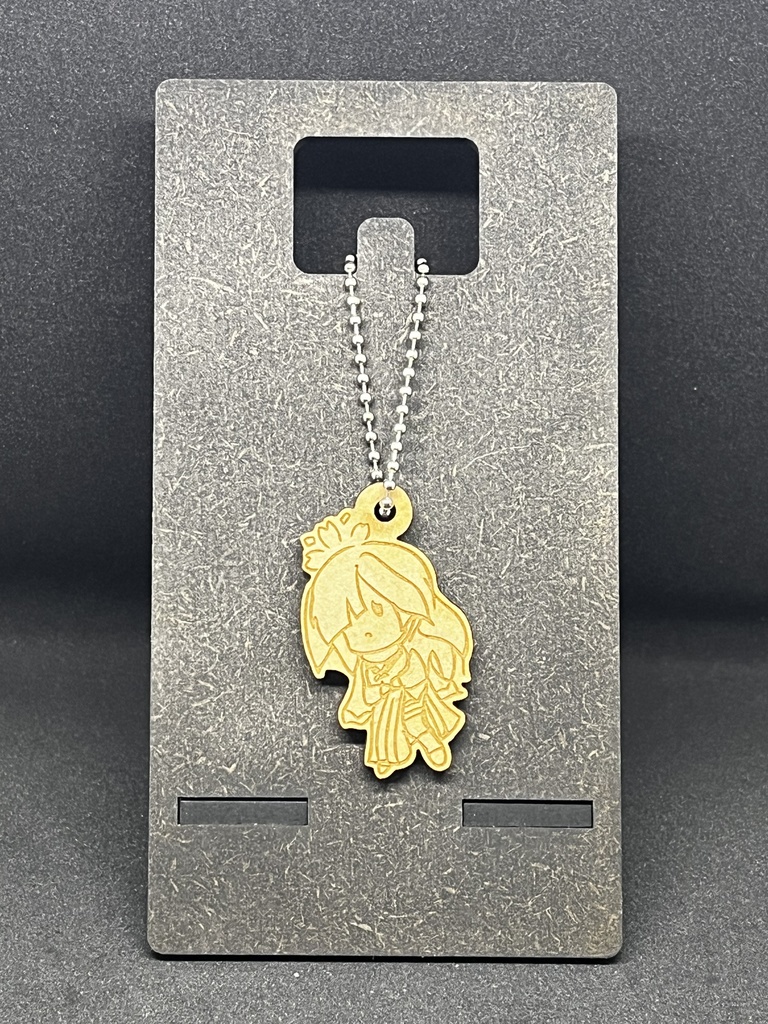 【非公式】ブルーアーカイブ 忍術研究部【木材キーホルダー】