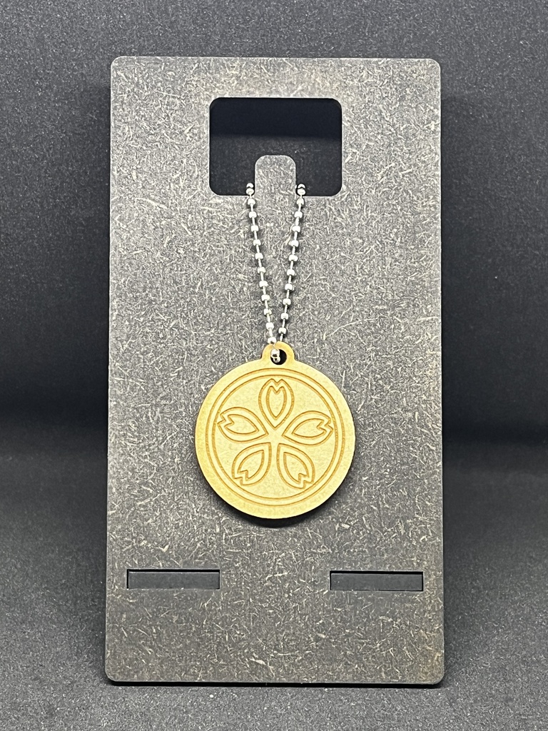 【非公式】ブルーアーカイブ 忍術研究部【木材キーホルダー】