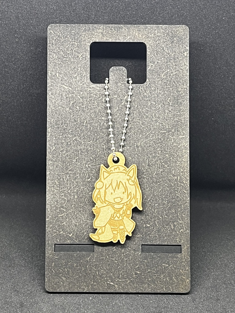 【非公式】ブルーアーカイブ 忍術研究部【木材キーホルダー】