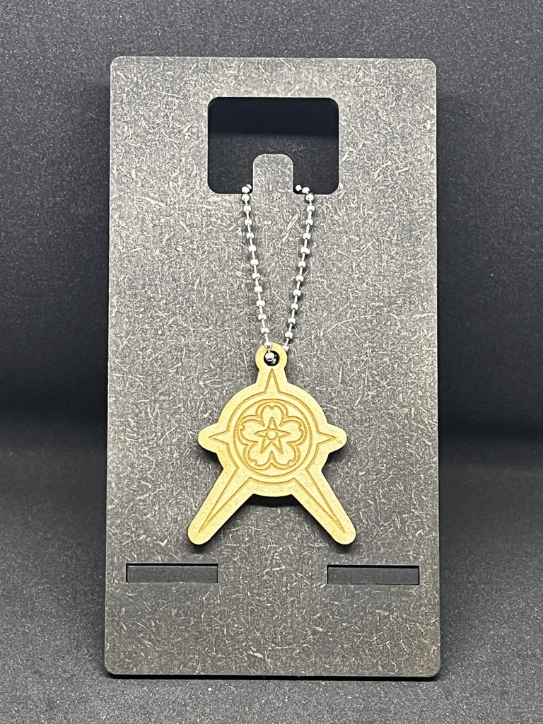 【非公式】ブルーアーカイブ 七囚人【木材キーホルダー】