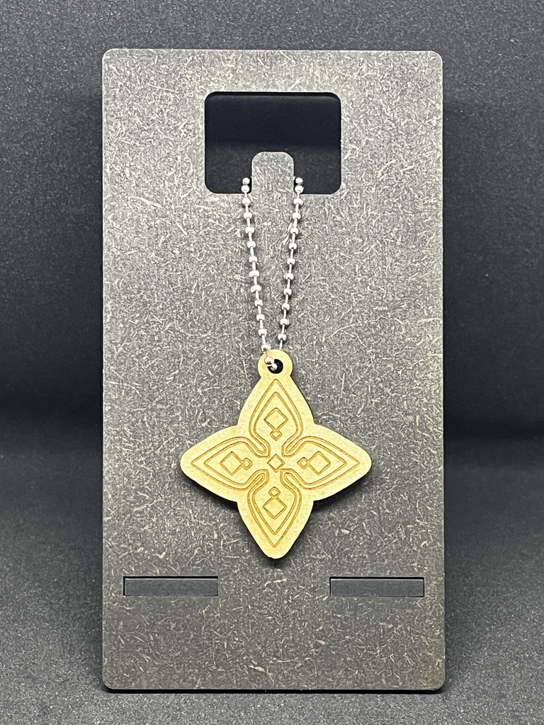 【非公式】ブルーアーカイブ 梅花園【木材キーホルダー】