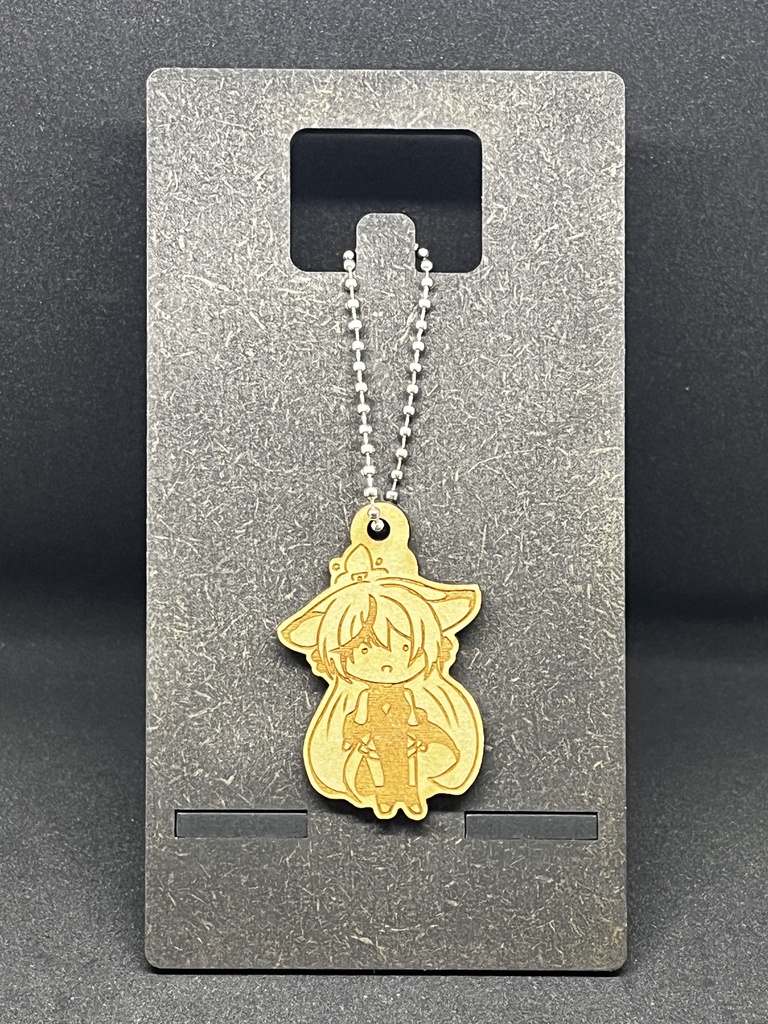 【非公式】ブルーアーカイブ 梅花園【木材キーホルダー】