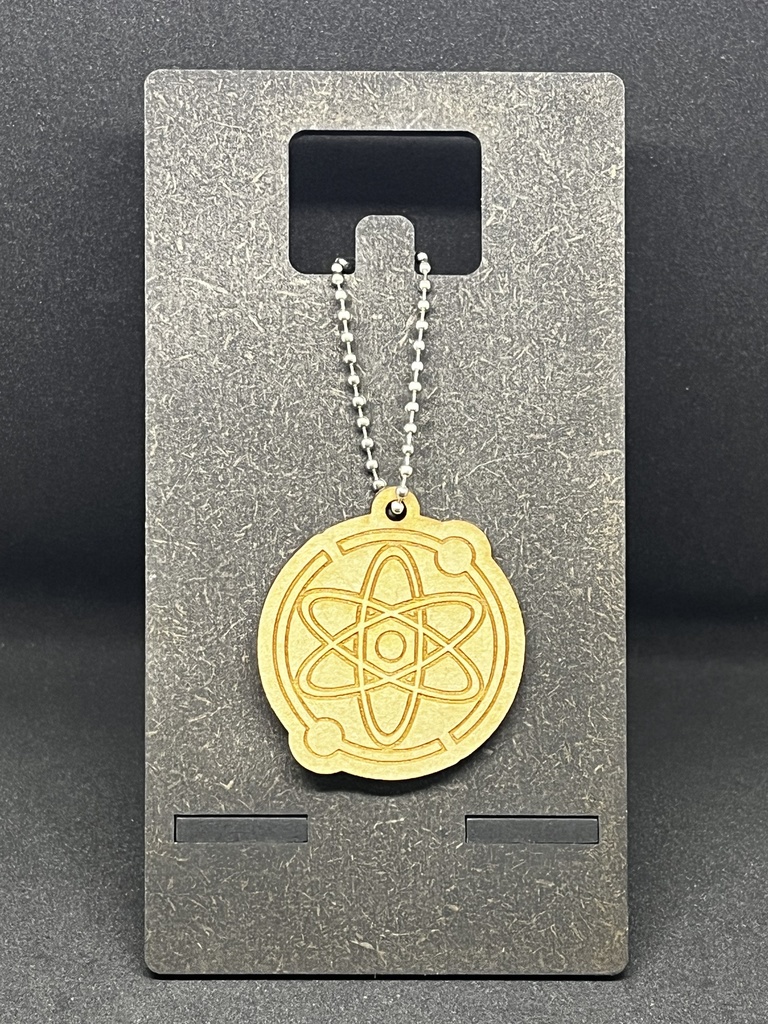 【非公式】ブルーアーカイブ 錬丹術研究会【木材キーホルダー】