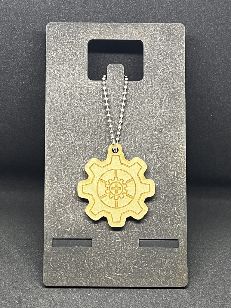 【非公式】ブルーアーカイブ レッドウィンター事務局【木材キーホルダー】