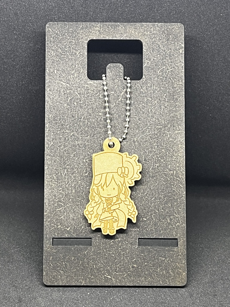 【非公式】ブルーアーカイブ レッドウィンター事務局【木材キーホルダー】