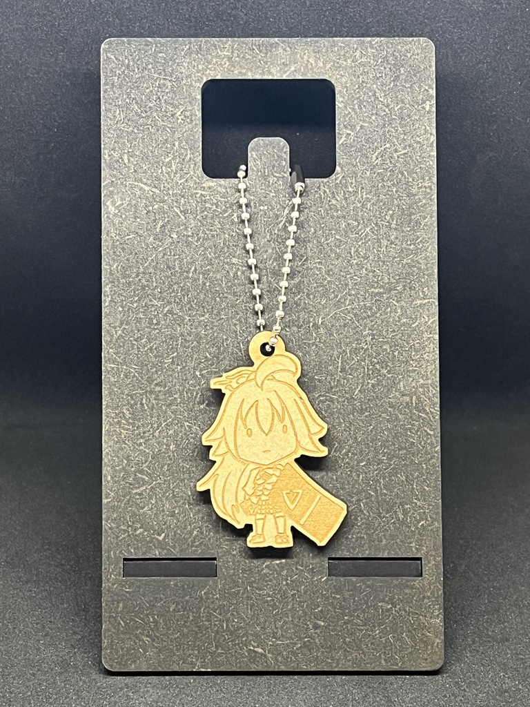 【非公式】ブルーアーカイブ アビドス生徒会【木材キーホルダー】