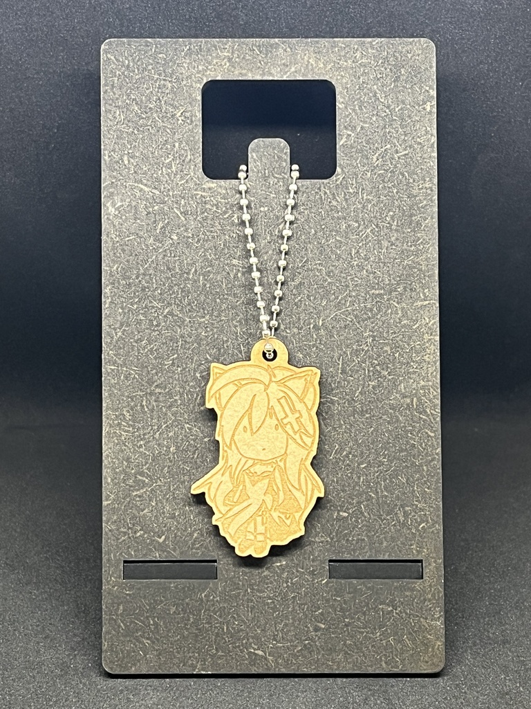 【非公式】ブルーアーカイブ アビドス生徒会【木材キーホルダー】