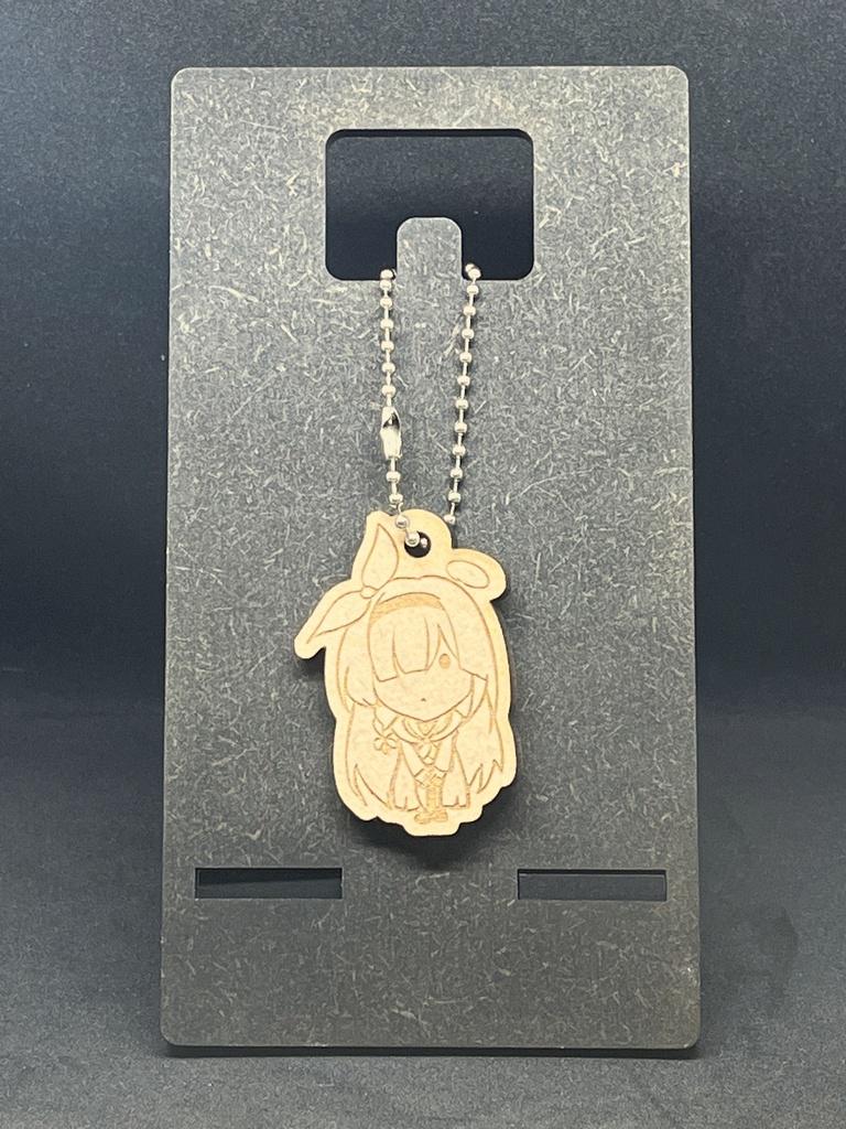 【非公式】ブルーアーカイブ S.C.H.A.L.E【木材キーホルダー】