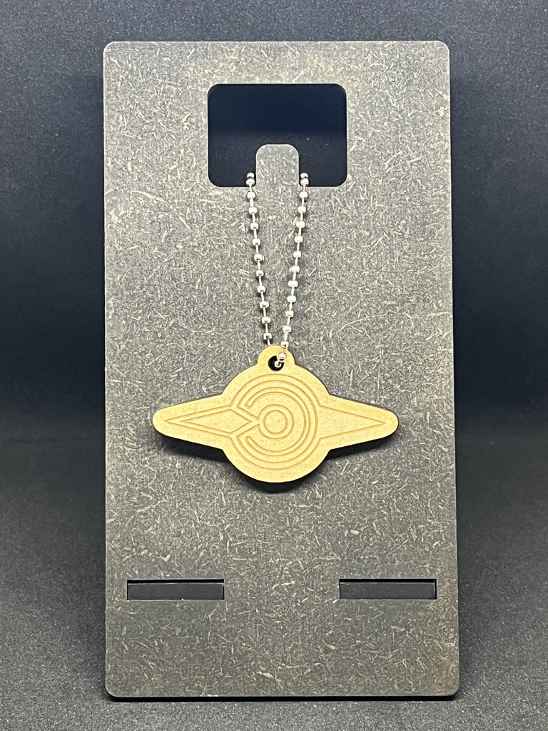 【非公式】ブルーアーカイブ ハイランダー鉄道学園【木材キーホルダー】