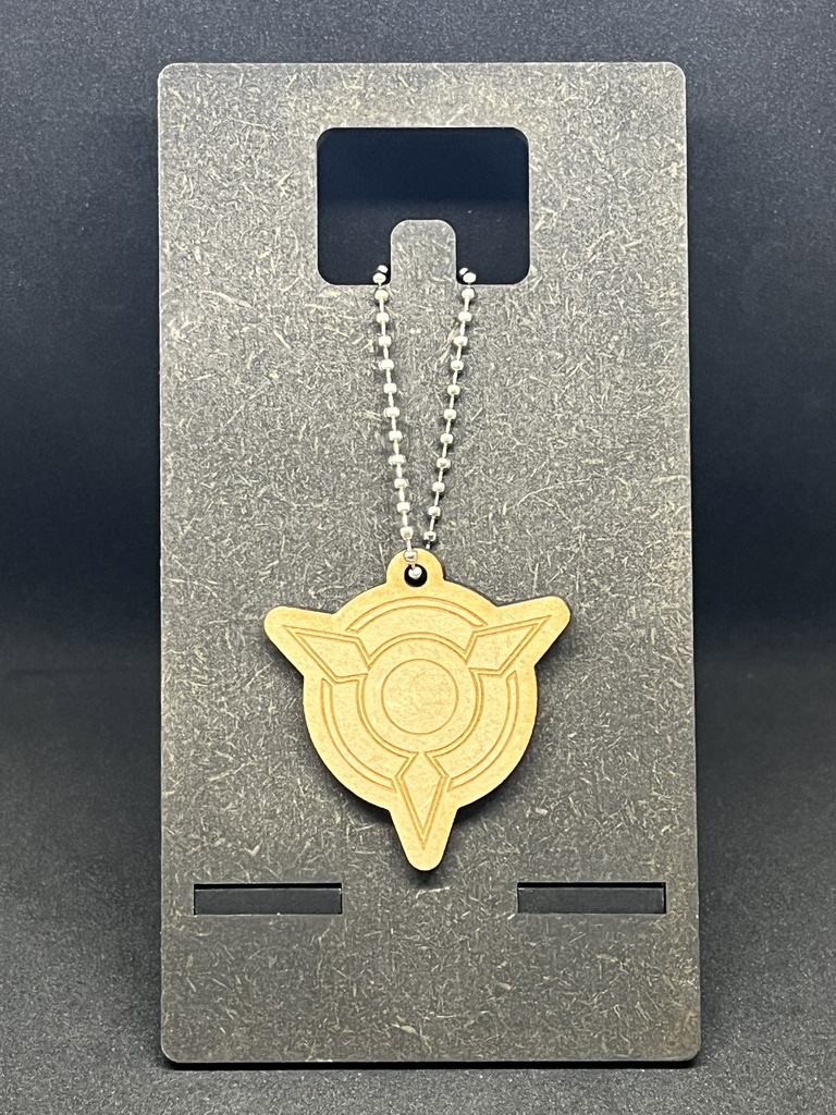 【非公式】ブルーアーカイブ ハイランダー鉄道学園【木材キーホルダー】