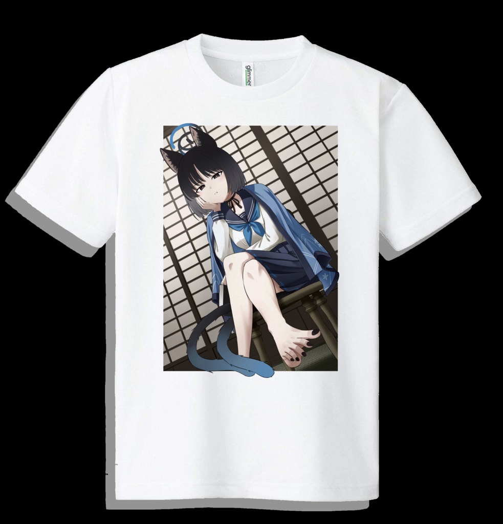 【非公式】桐生キキョウ【ドライメッシュTシャツ】