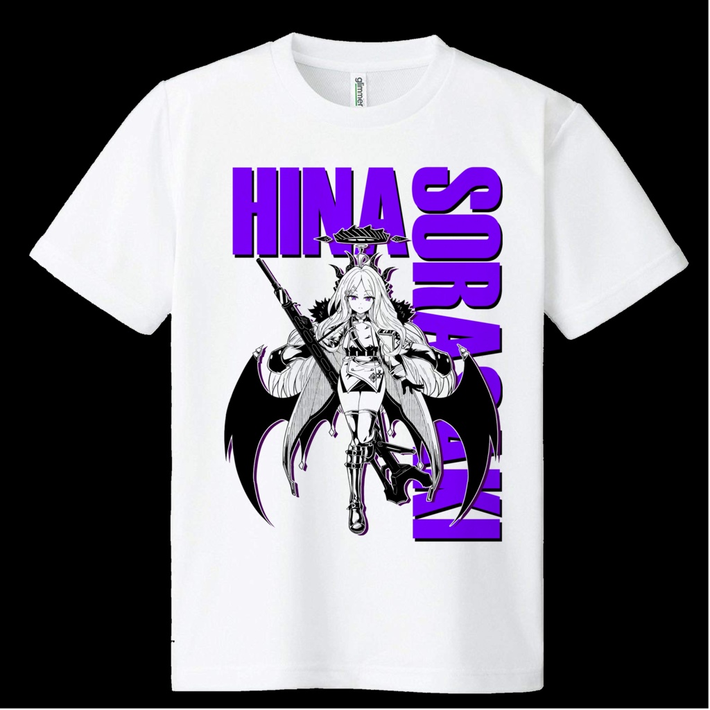 【非公式】空崎ヒナ【ドライメッシュTシャツ】