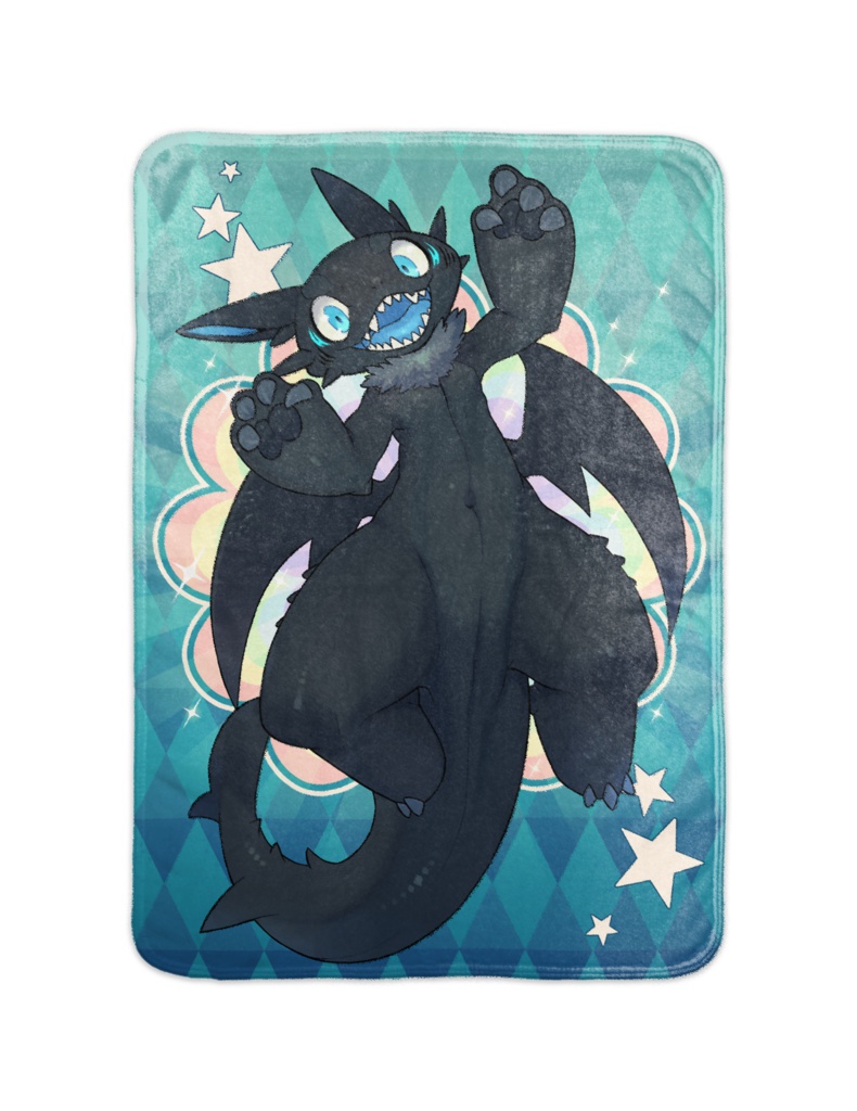 黒鮫竜 ガウガウブランケット