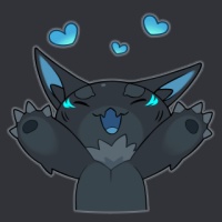 黒鮫竜ガウガウスタンプ2 for Discord