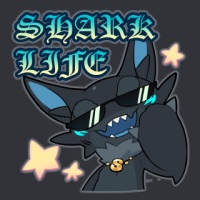 黒鮫竜ガウガウスタンプ2 for Discord