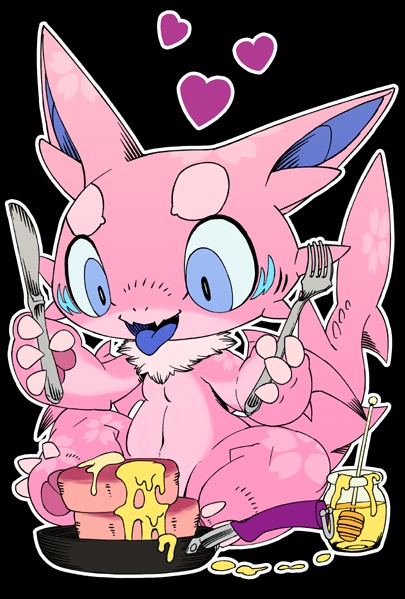 黒鮫竜パーカー【桜パンケーキ】