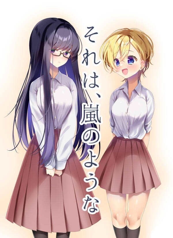 それは、嵐のような