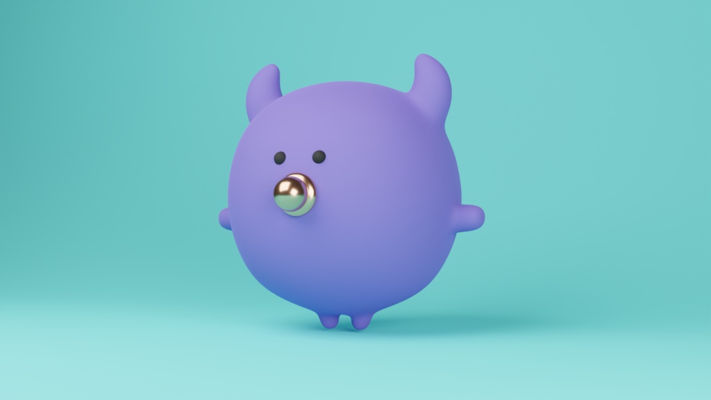 キャラクター/3Dモデル/blenderデータ