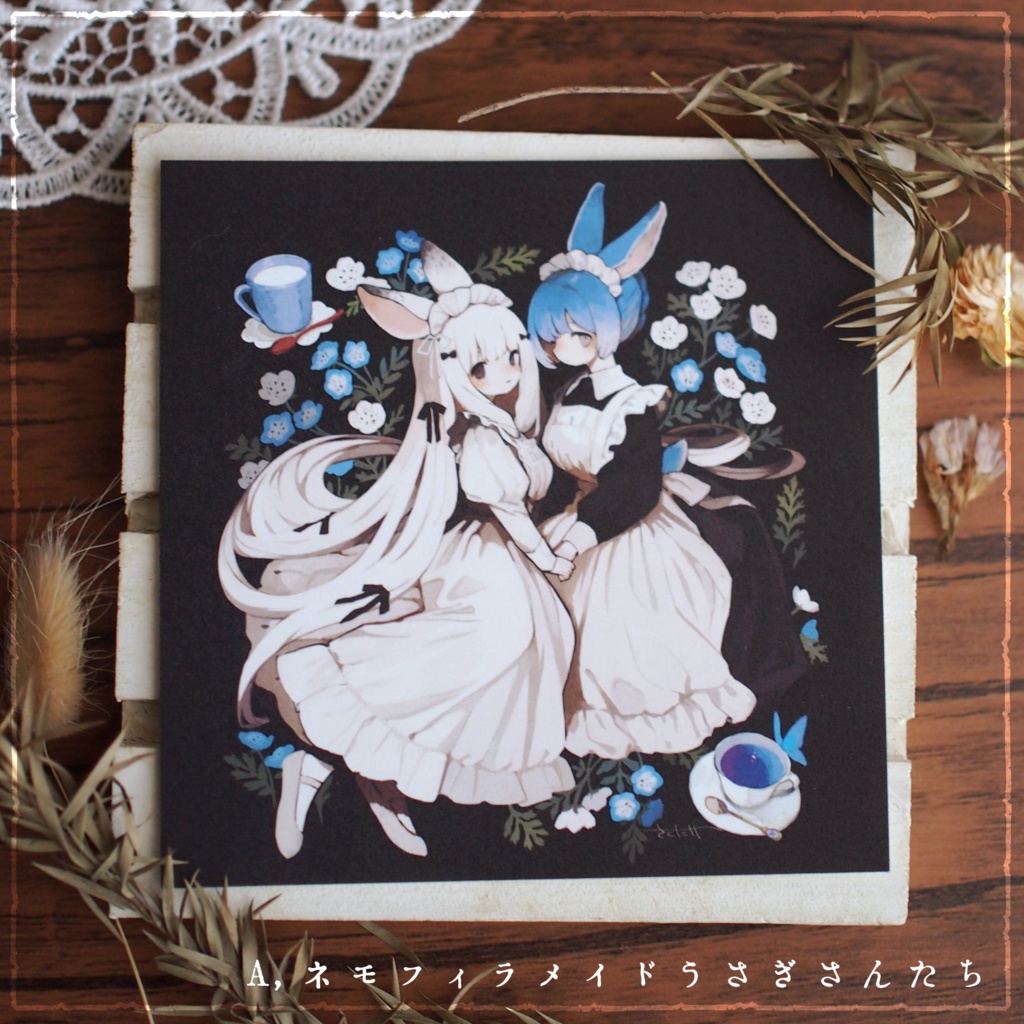 【メイド展】イラストカード